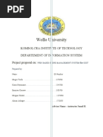 Project Proposal For Store Management Ed