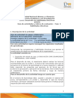 Guía de Actividades y Rúbrica de Evaluación - Fase 2 - Habilidades Directivas