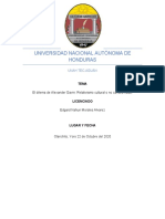 Universidad Nacional Autónoma de Honduras: El Dilema de Alexander Gavin: Relativismo Cultural o No Cambia Nada