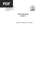 Traffic Volume and Flow Rate Analysis | PDF | Traffic | Road
