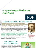Epistemologia Genética de Jean Piaget