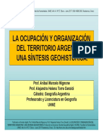 La Ocupacion y Organizacion Del Territorio Argenti (2)