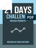 21 Days Challenge Menjadi Produktif