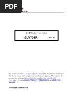 Service Manual: LCD Color Television