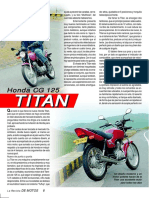 Honda CG125 Titan Ed18