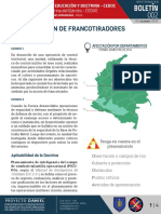 Boletin 02 Acción de Francotiradores