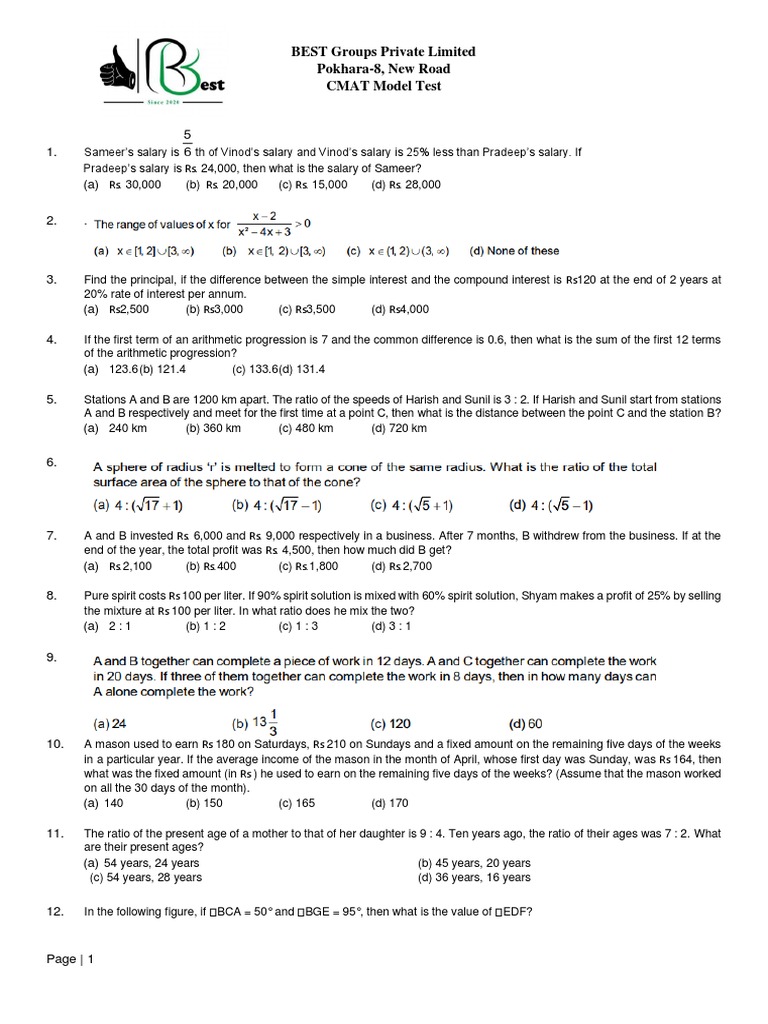 cmat-model-question-4-download-free-pdf-nuclear-power-coal