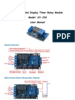 1 Way Digital Display Timer Relay Module Model: XY-J02 User Manual