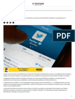 Turquía priva a Twitter de ingresos publicitarios en el país _ EL ESPECTADOR