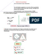 Area y Perimetro