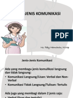 Jenis-Jenis Komunikasi