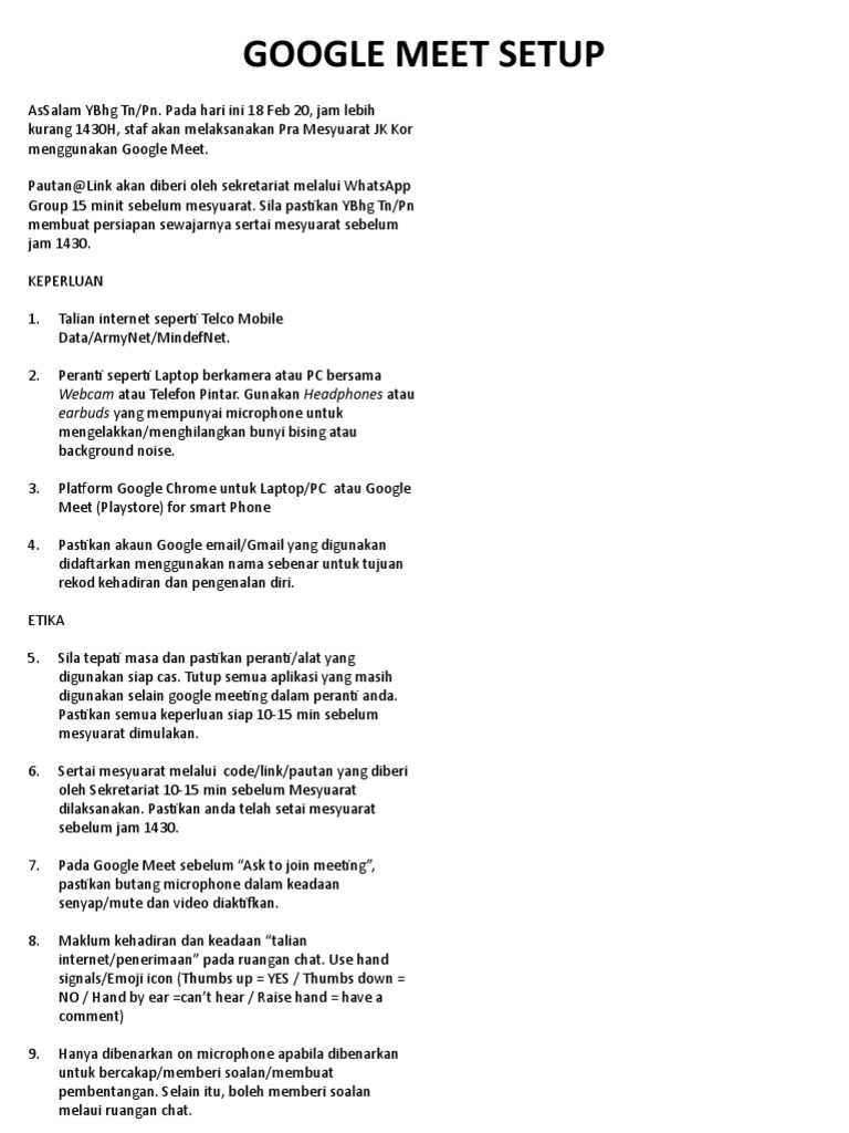 Google Meet | PDF