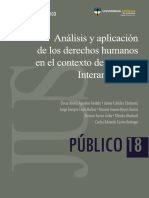 Análisis y Aplicación de Los Derechos Humanos en El Contexto de La Corte Interamericana - U Catolica de Colombia