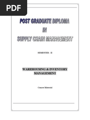 Warehousing