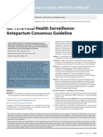 No. 197a-Fetal Health Surveillance: Antepartum Consensus Guideline