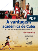 A Vantagem Educacional de Cuba Martin Carnoy Trecho Do Livro 649976973