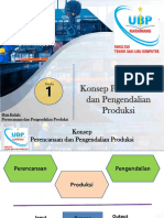 Pertemuan 1 (PPP) - Konsep Perencanan Dan Pengendalian Produksi