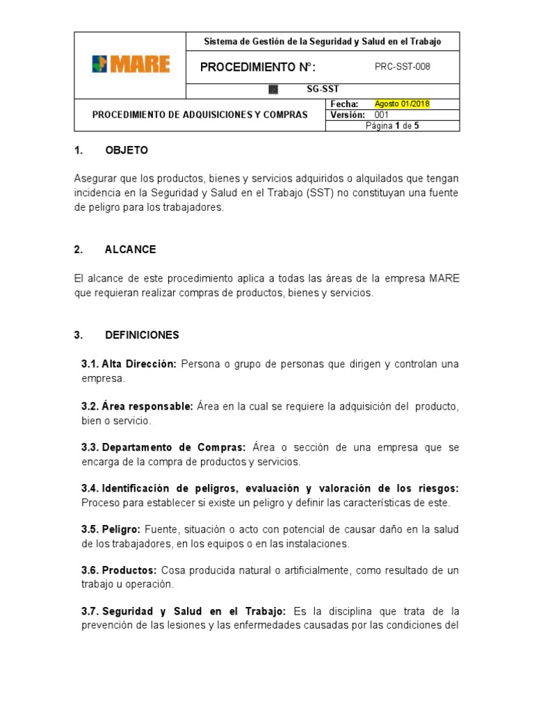 prc-sst-008-procedimiento-de-adquisiciones-y-compras-pdf-empresas