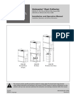 Unimaster Dust Collector: Installation and Operation Manual