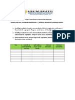 Actividad 6 Formulación y Evaluación de Proyectos 