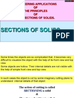 ENGINEERING APPLICATIONS OF SECTIONING SOLIDS