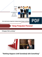 Pertemuan 10-11 - Tahap Penjualan Personal