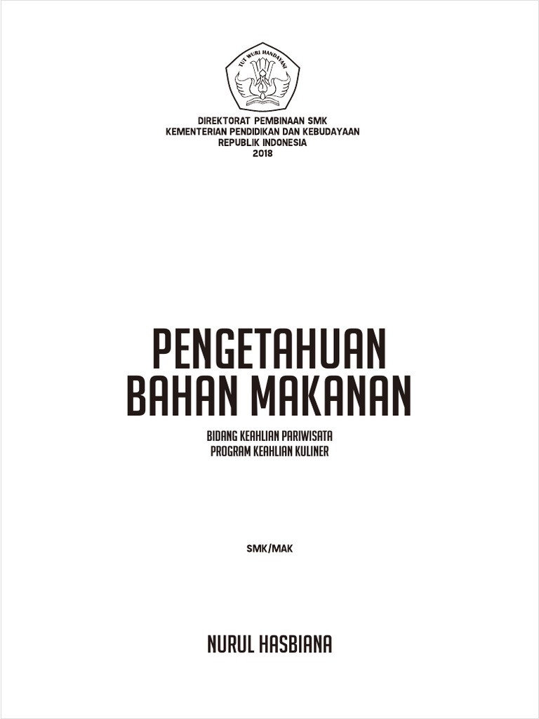 Pengetahuan Bahan Makanan Kls Xii Compressed Pdf
