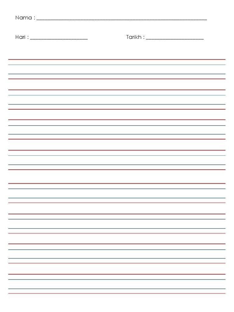 Lembaran Garis 4 | PDF