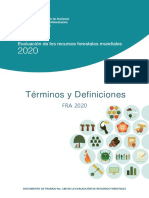 Evaluación de Los Recursos Forestales Mundiales 2020