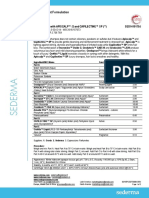 Development Formulation: Lux Shampoo With APISCALP™ ( ) and Capilectine™ SP ( ) SED1410179J