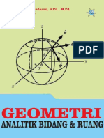 BUKU Geometri Analitik Bidang Dan Ruang (Pasandaran, R.P. & Ma'Rufi)