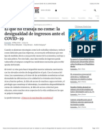 1.3 Otero, Álvarez & Sampayo (2020-05-18) - El Que No Trabaja No Come - La Desigualdad de Ingresos Ante El COVID-19