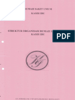 Struktur Organisasi Rumah Sakit Umum Kasih Ibu