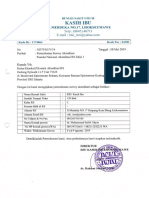 Surat Permohonan Survei 6 SD 9 Agustus 2019