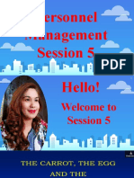 Personnel Management Session 5