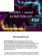 MODEL - Model KOMUNIKASI NADYA