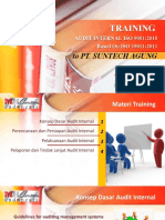 Training Audit Internal Iso 9001.2015