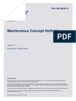 Maintenance Concept Definition - T-Mu-Am-06009-St