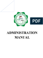 Administration Manual for VP-Green Vale Academy Inc