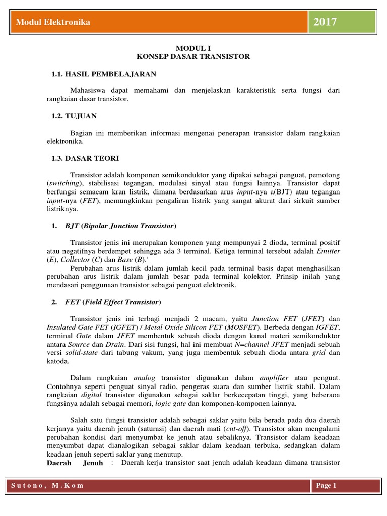 Modul Elektronika Ii Pdf