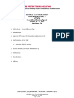 NFPA 70 - A2019 - NEC - P01 - SD - MeetingAgenda - 10 - 18