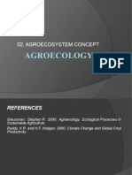 Agroecology: 02. Agroecosystem Concept