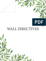 Wall Directives