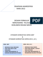 Desain Formulir Menunjang Jci