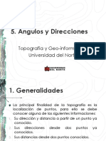 Ángulos y Direcciones