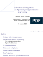 Bu I 7 - Dynamic Programming Algorithms