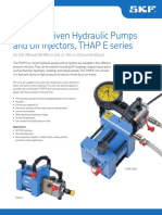 SKF Air-Driven Hydraulic Pumps and Oil Injectors, THAP E Series