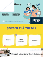 Sociometer Theory