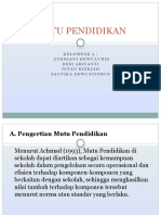 Mutu Pendidikan