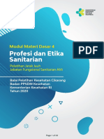 Materi Dasar 4 - Profesi Dan Etika Profesi Sanitarian